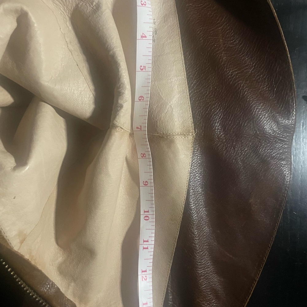 FRYE AND CO. Tan Heeled Boots extended calf - Picture 7 of 9